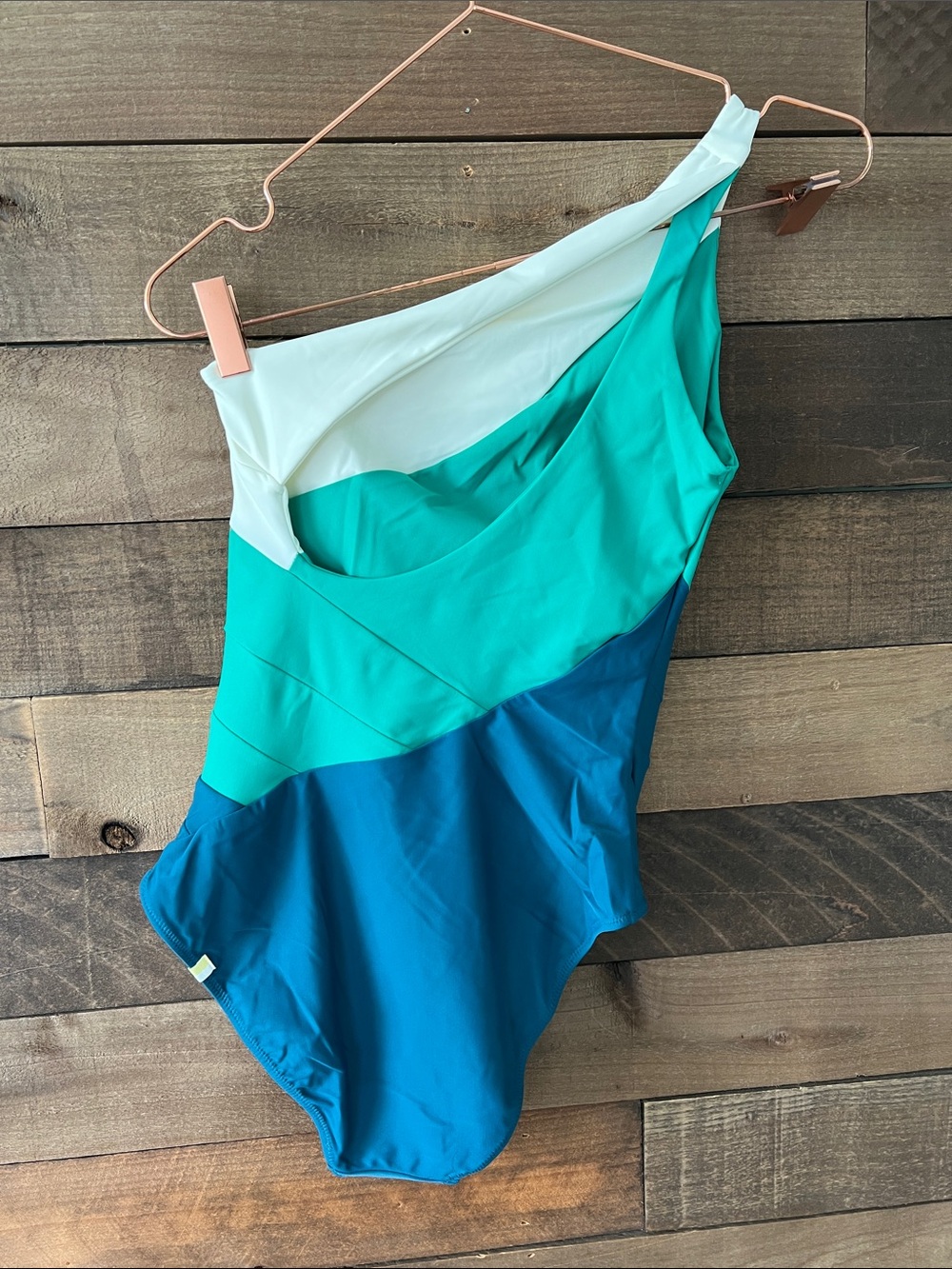NWOT Summersalt Women's The Sidestroke One Piece Swimsuit in Seaweed Size 6 - Picture 6 of 9